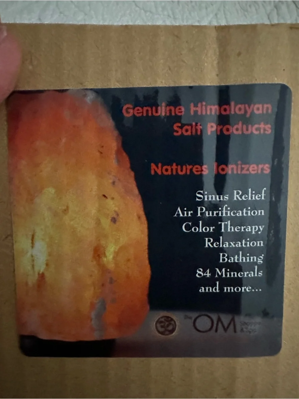 Himalayan Salt Night Light - Pink Salt Plug-In Lamp